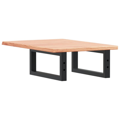 Teräs ja täysi tammi pesuallashylly Lulus (seinälle)