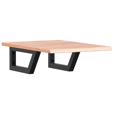 Teräs ja täysi tammi pesuallashylly Lulus (seinälle)