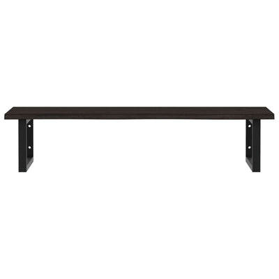 Teräs ja täysi tammi pesuallashylly Lulus (seinälle)