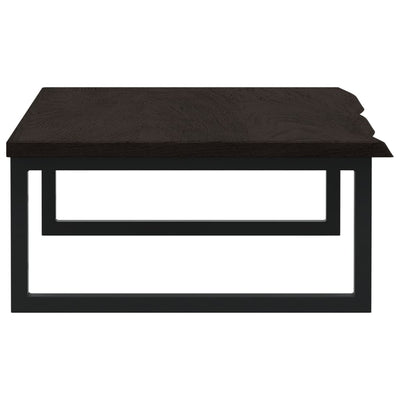 Teräs ja täysi tammi pesuallashylly Lulus (seinälle)