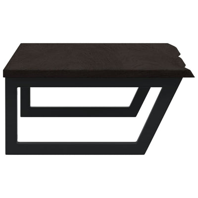 Teräs ja täysi tammi pesuallashylly Lulus (seinälle)