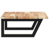 Pesuallashylly seinälle teräs ja täysi akasiapuu