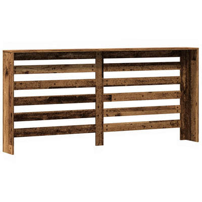 Lämpöpatterin suoja vanha puu 175x20x82 cm tekninen puu