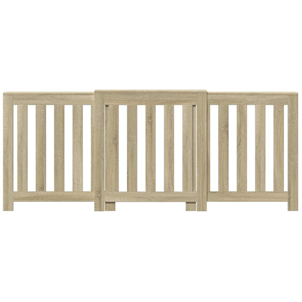 Sonoma tammi lämpöpatterin suoja Erzsibet 205x21,5x83,5cm (puinen)