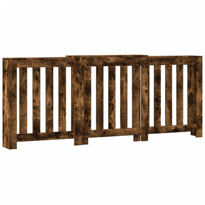 Lämpöpatterin suoja savutammi 205x21,5x83,5 cm tekninen puu