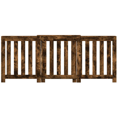 Lämpöpatterin suoja savutammi 205x21,5x83,5 cm tekninen puu