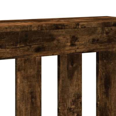 Lämpöpatterin suoja savutammi 205x21,5x83,5 cm tekninen puu