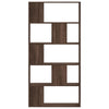 Kirjahylly 5 tasoa ruskea tammi 80,5x23,5x162,5 cm tekninen puu
