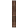 Kirjahylly 5 tasoa ruskea tammi 80,5x23,5x162,5 cm tekninen puu
