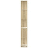 Kirjahylly 5 tasoa Sonoma-tammi 45x23,5x162,5 cm tekninen puu