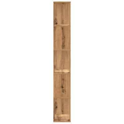 Kirjahylly 5 tasoa artesaani tammi 45x23,5x162,5 cm puu