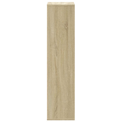 Kirjahylly Sonoma-tammi 50x25x105 cm tekninen puu