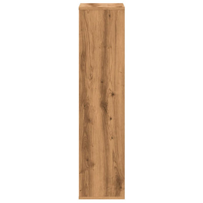 Kirjahylly artesaani tammi 50x25x105 cm tekninen puu