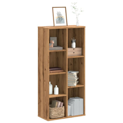 Kirjahylly artesaani tammi 50x25x105 cm tekninen puu
