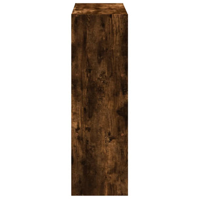 Kirjahylly savutammi 102x32x102 cm tekninen puu