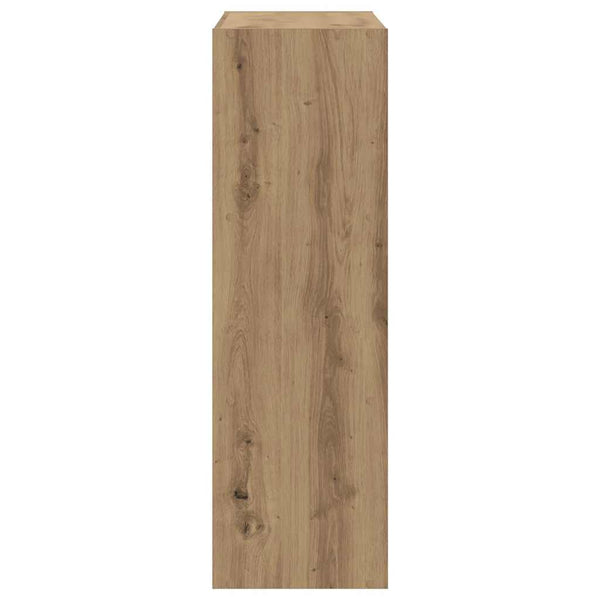Kirjahylly artesaani tammi 102x32x102 cm tekninen puu