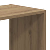 Kirjahylly artesaani tammi 102x32x102 cm tekninen puu