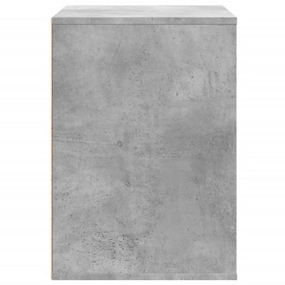 Kulmalipasto betoninharmaa 80x41x58 cm tekninen puu