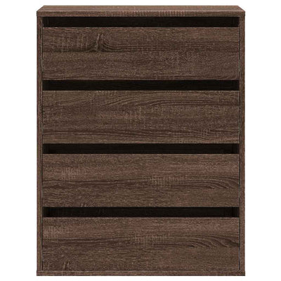 Kulmalipasto ruskea tammi 60x41x76 cm tekninen puu