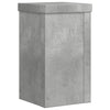 Kasvitelineet 2 kpl betoninharmaa 10x10x18 cm tekninen puu