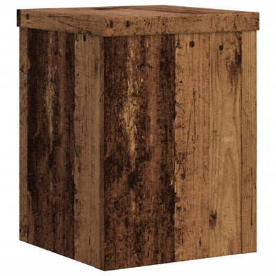 Kasvitelineet 2 kpl vanha puu 15x15x20 cm tekninen puu