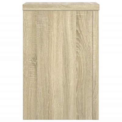 Kasvitelineet 2 kpl Sonoma-tammi 25x25x35 cm tekninen puu