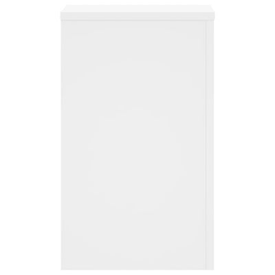 Kasvitelineet 2 kpl valkoinen 30x30x50 cm tekninen puu