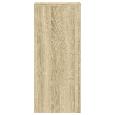 Kasvitelineet 2 kpl Sonoma-tammi 30x30x70 cm tekninen puu