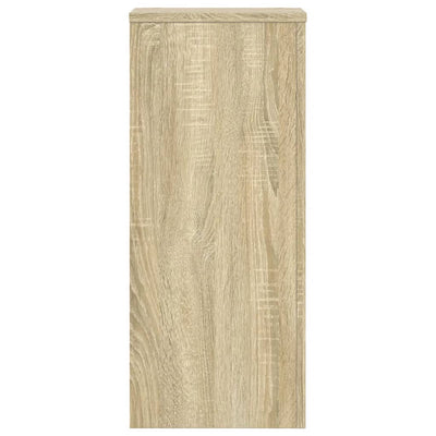 Kasvitelineet 2 kpl Sonoma-tammi 30x30x70 cm tekninen puu