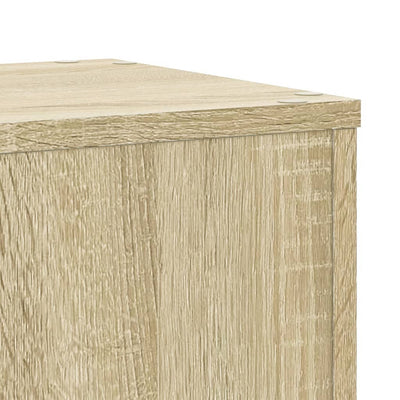 Kasvitelineet 2 kpl Sonoma-tammi 30x30x70 cm tekninen puu