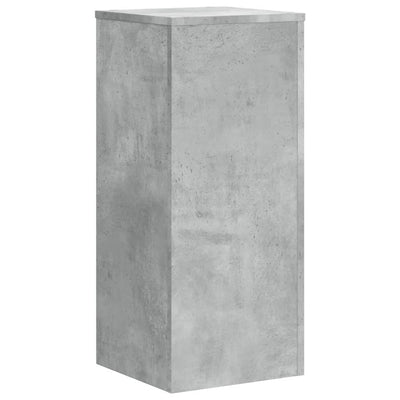 Kasvitelineet 2 kpl betoninharmaa 30x30x70 cm tekninen puu