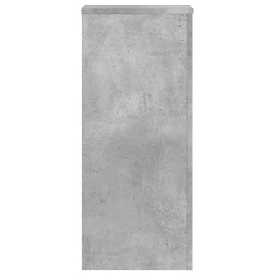 Kasvitelineet 2 kpl betoninharmaa 30x30x70 cm tekninen puu