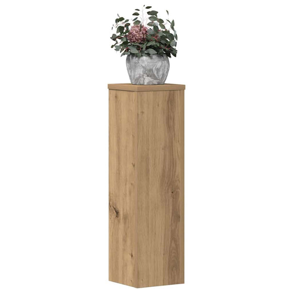 Kasvitelineet 2 kpl artesaani tammi 17x17x60 cm tekninen puu