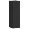 Kasvitelineet 2 kpl musta 25x25x80 cm tekninen puu