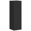 Kasvitelineet 2 kpl musta 25x25x80 cm tekninen puu