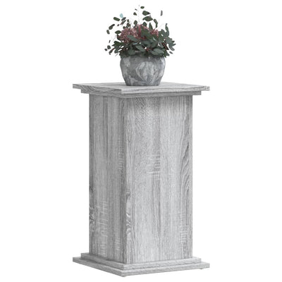 Kasviteline harmaa Sonoma 33x33x60 cm tekninen puu