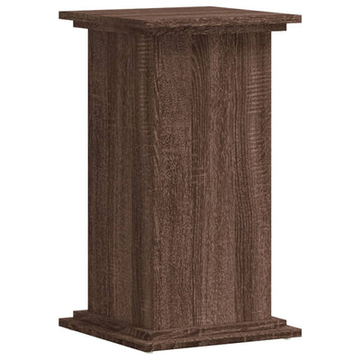 Kasviteline ruskea tammi 33x33x60 cm tekninen puu