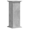 Betoninharmaa kasviteline Gerdo 33x33x80cm (puinen)