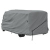 asuntoauton päälliset harmaa 660x235x275 cm kuitukangas