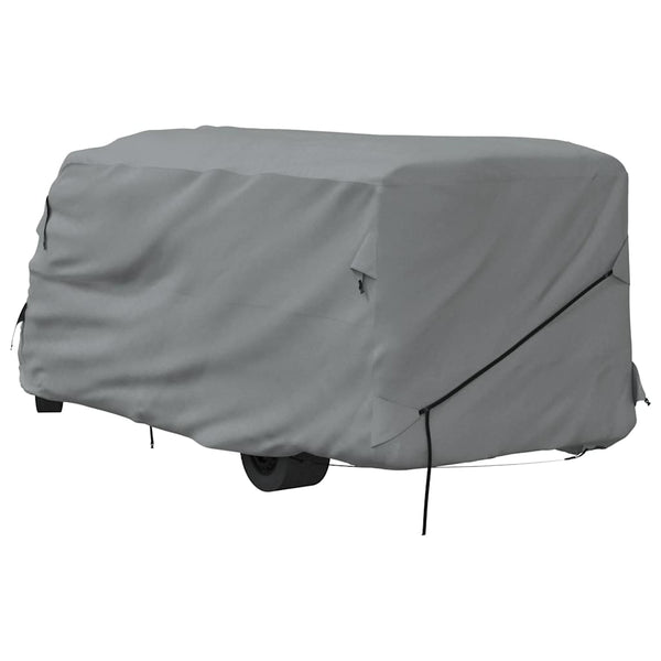 asuntoauton päälliset harmaa 660x235x275 cm kuitukangas