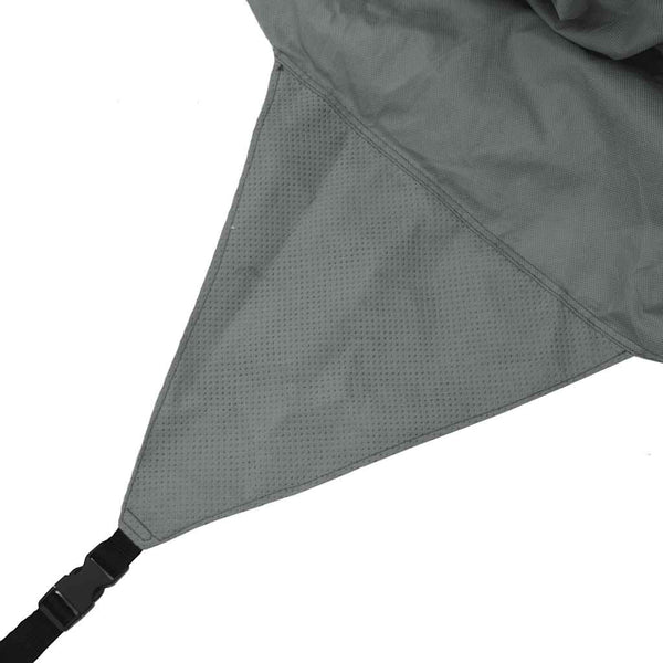 asuntoauton päälliset harmaa 660x235x275 cm kuitukangas