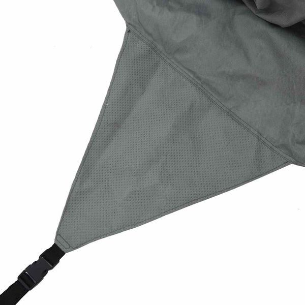 asuntoauton päälliset harmaa 870x235x275 cm kuitukangas