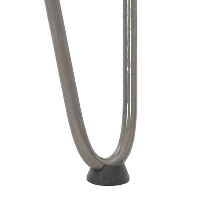Hiusneula jalat sohvapöydälle 4 kpl luonnonteräs 42cm umpiteräs