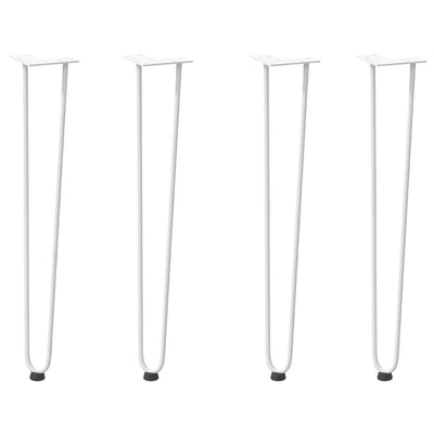 Hiusneulajalat konsolipöytiin konsolipöydälle 4 kpl 72 cm