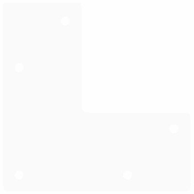 Valkoinen hiusneula jalat sohvapöydälle Mardini 20cm (4 kpl umpiteräs)