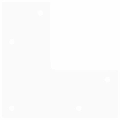 Valkoinen hiusneula jalat sohvapöydälle Mardini 42cm (4 kpl umpiteräs)