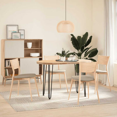 Musta hiusneulajalat konsolipöytiin konsolipöydälle Mardini 72cm (4 kpl)