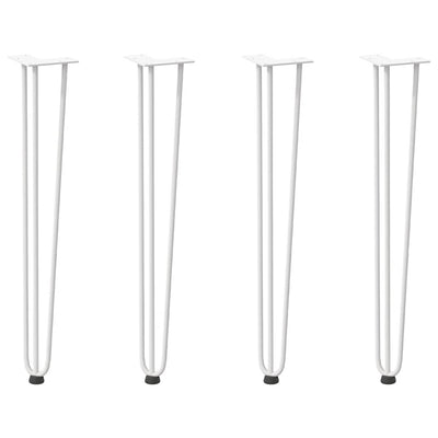 Hiusneulajalat konsolipöytiin konsolipöydälle 4 kpl 72 cm
