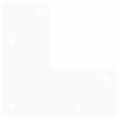 Hiusneulajalat konsolipöytiin konsolipöydälle Mardini 72cm (4 kpl)