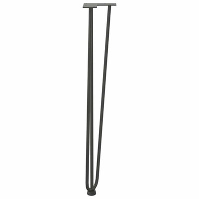Hiusneulajalat konsolipöytiin konsolipöydälle 4 kpl 72 cm